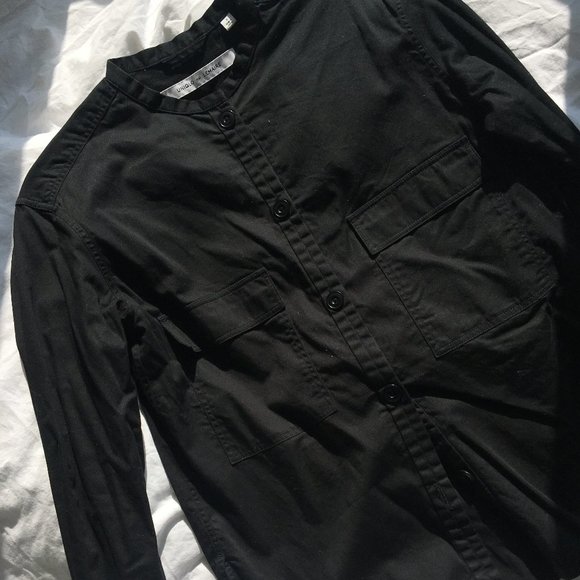 Uniqlo x Lemaire Cotton Stand Collar Long Sleeve - Picture 1 of 2
